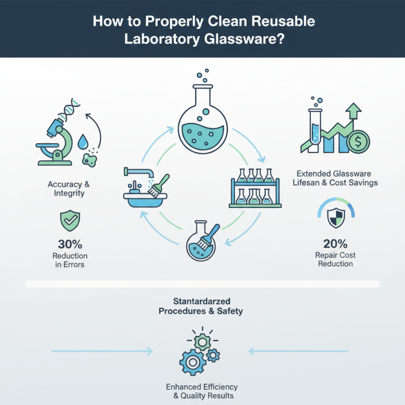 How to Properly Clean Reusable Laboratory Glassware?