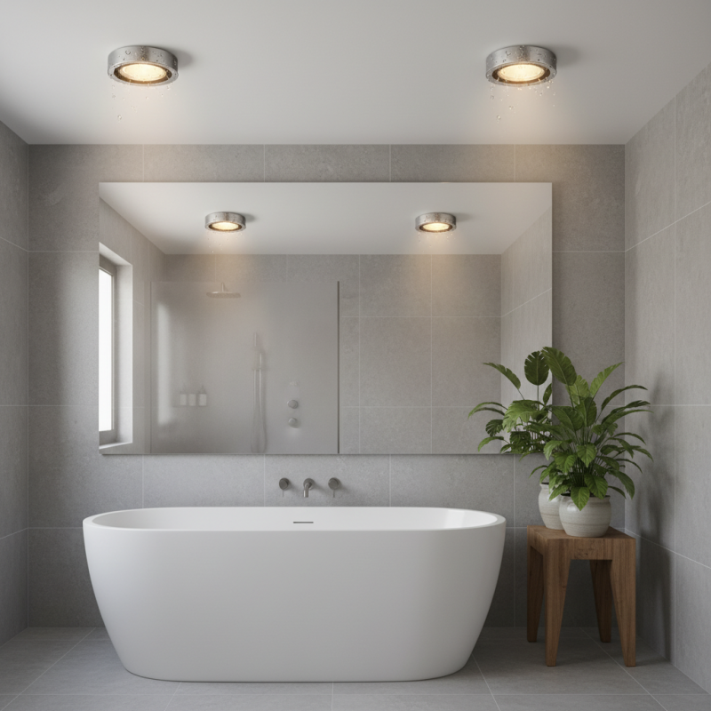 Why Use LED Spotlights in a High Humidity Bathroom?