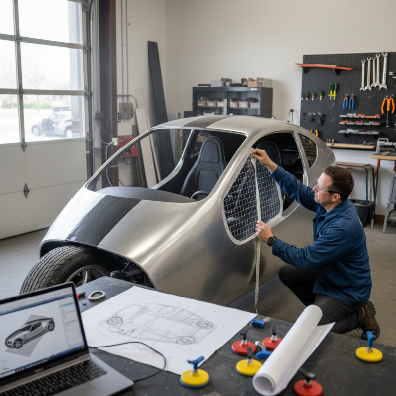 How to Measure Curved Glass for Custom Three Wheeler Builds?