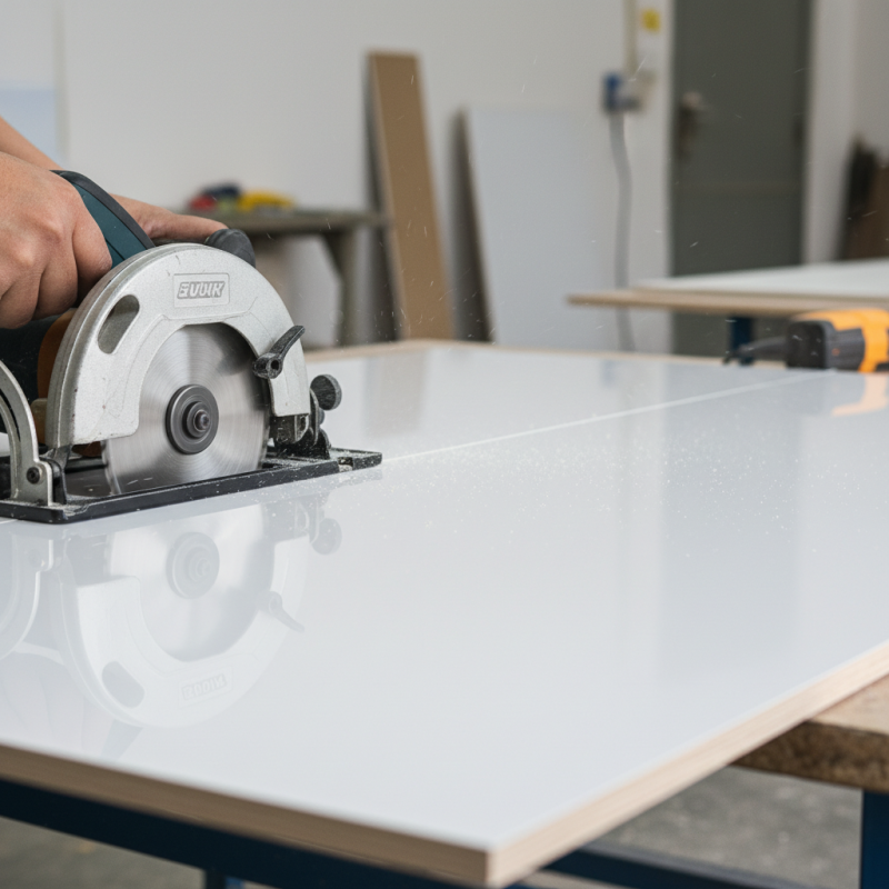 How to Cut UV Wall Panels Without Cracking the Coating?