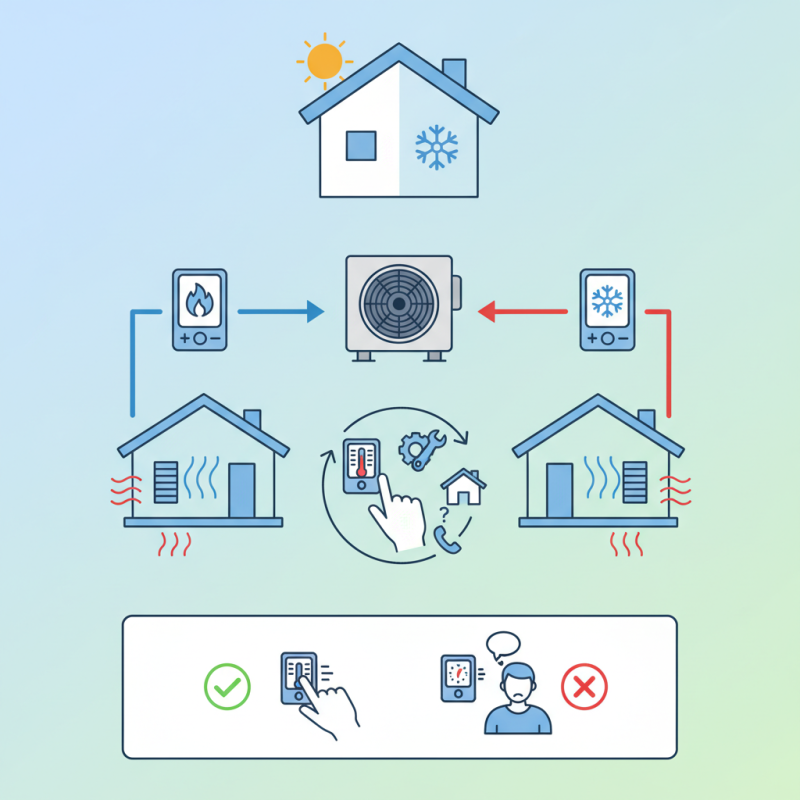 How to Switch Between Heating and Cooling on Your Heat Pump?