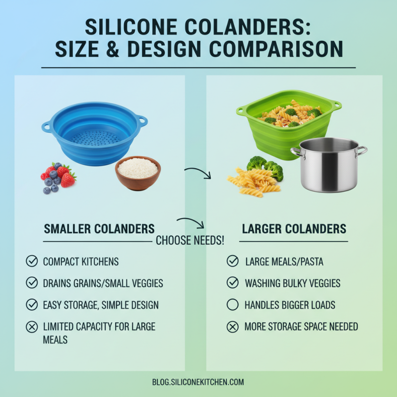 2026 How to Choose the Best Silicone Colander for Cooking