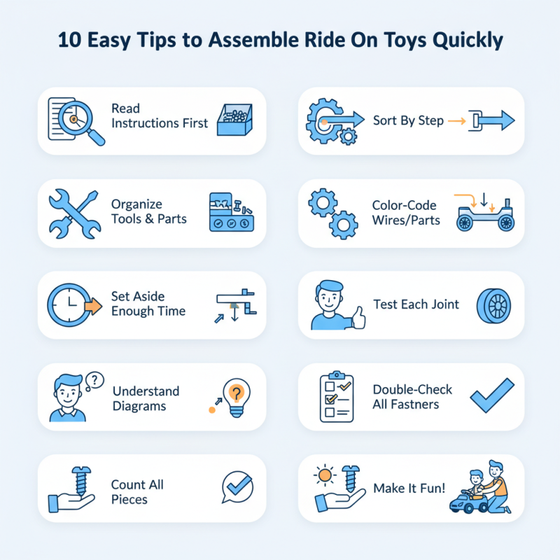10 Easy Tips to Assemble Ride On Toys Quickly