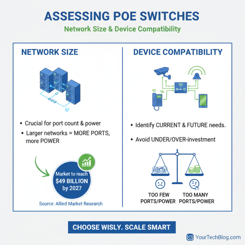 How to Choose the Right Poe Ethernet Switches for Your Network Needs?