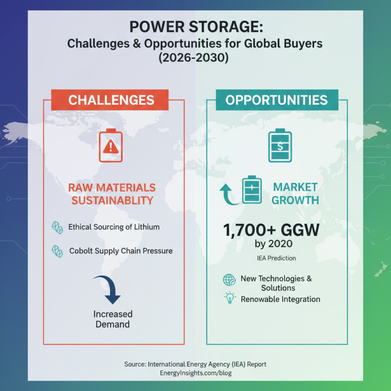 2026 Top Power Storage Battery Solutions for Global Buyers?