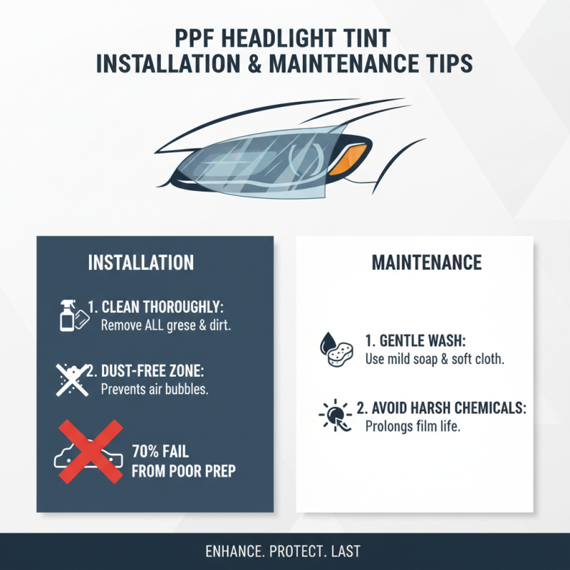 Top 10 PPF Headlight Tint Options for Global Buyers?