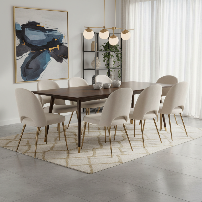 Why Choose Dining Chairs With Gold Legs for Your Home?