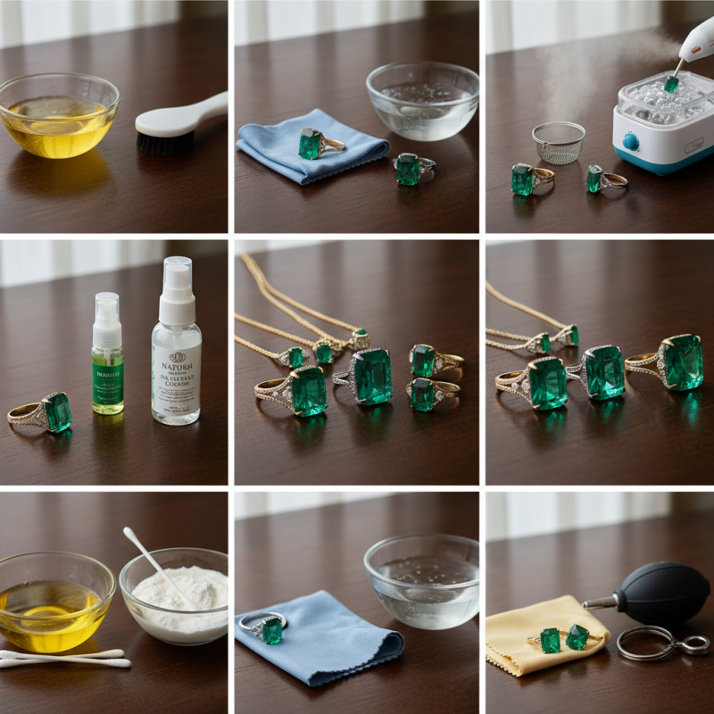 10 Best Ways to Clean High-End Emerald Jewelry Safely?