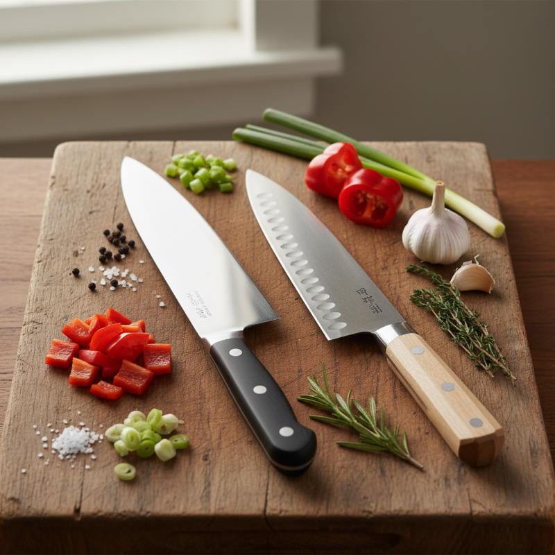 Top 10 Differences Between Chef Knives and Santoku Knives?