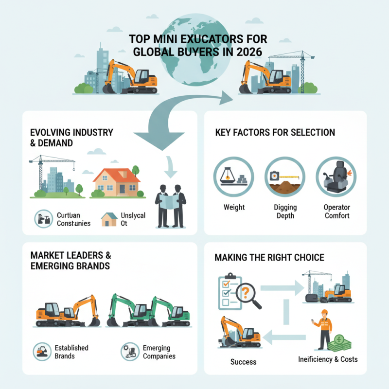Top Mini Excavators for Global Buyers in 2026?