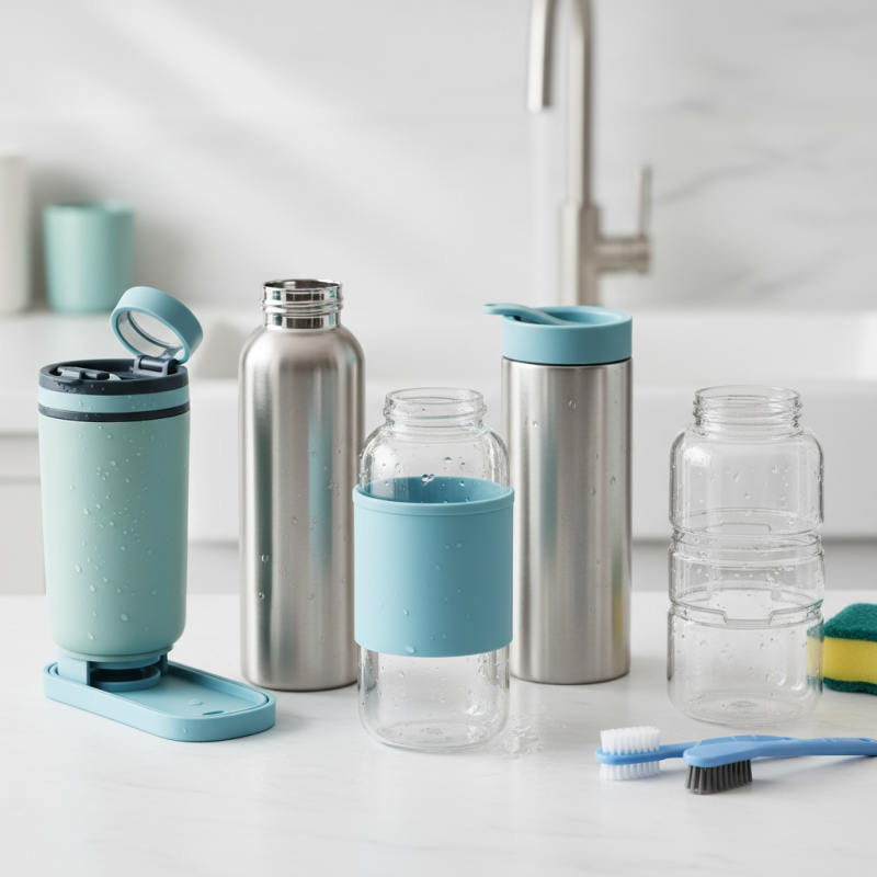 Optimize Water Bottle Designs for Easy Cleaning Solutions?