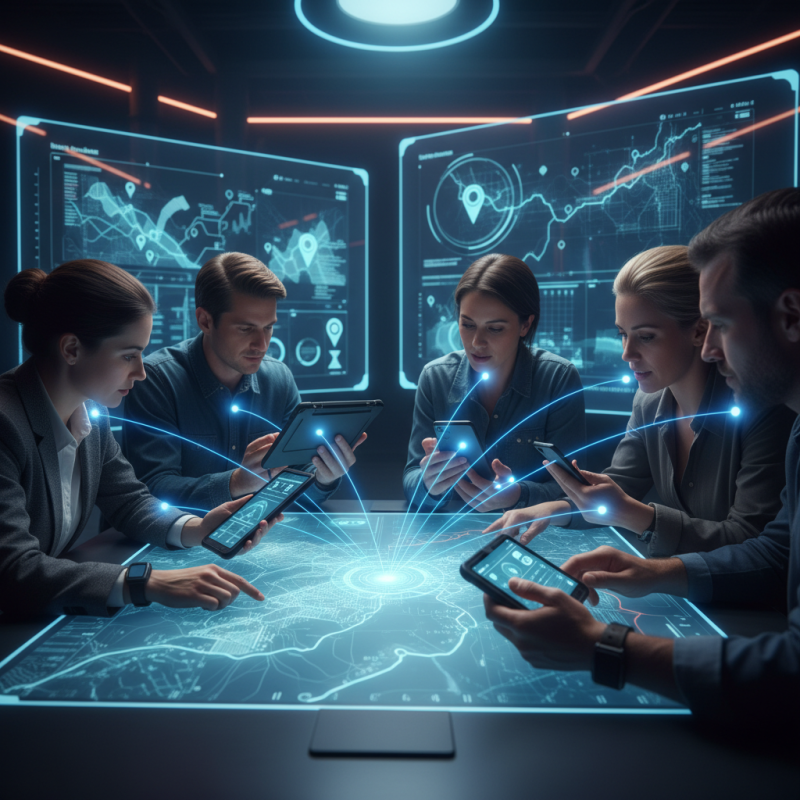 How to Sync Multiple Mobile Terminals for Joint Command Effectively?