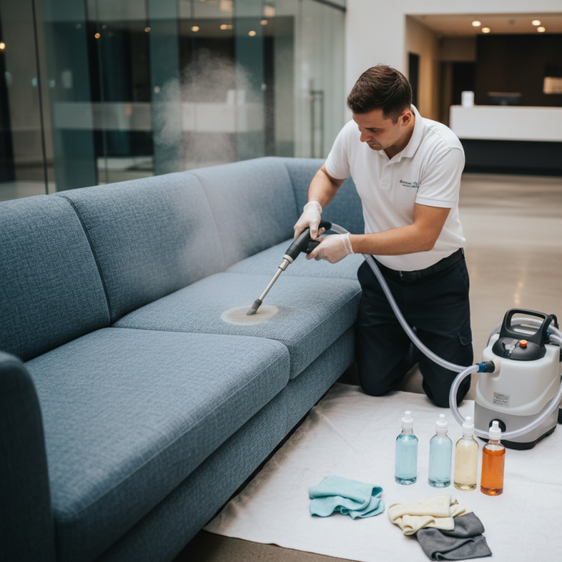 How to Safely Clean Commercial Upholstery Without Damage?