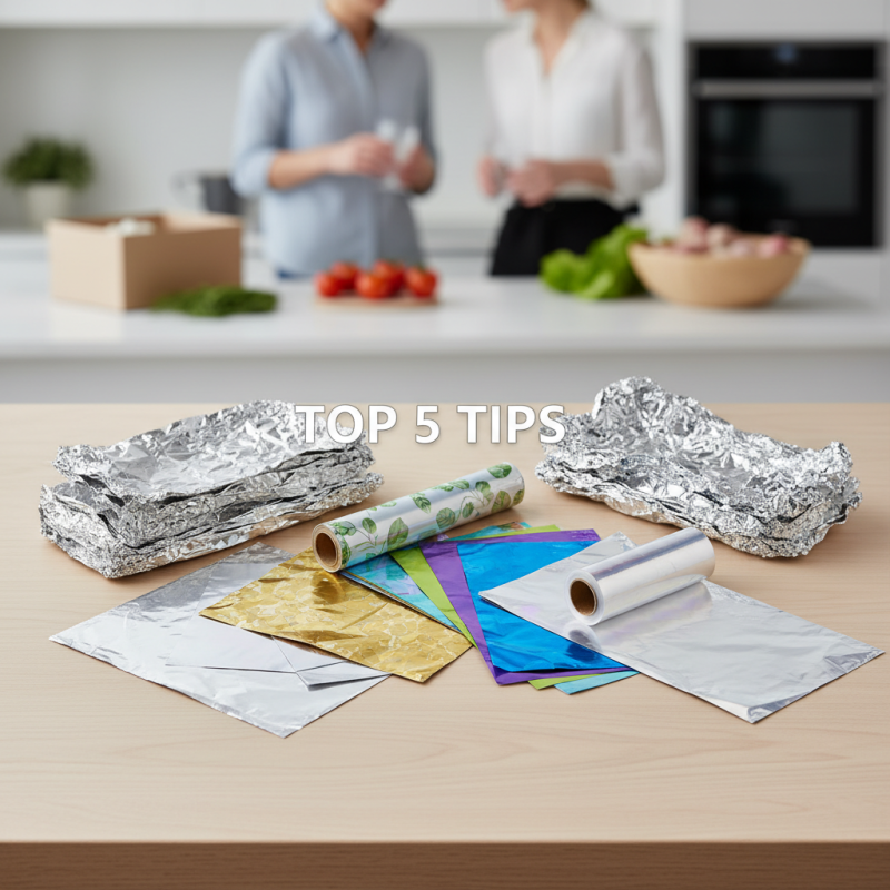 Top 5 Tips for Choosing Foil Wrapping Sheets for Your Needs?