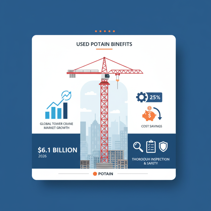Why Choose Potain Used Tower Crane for Your Construction Projects?