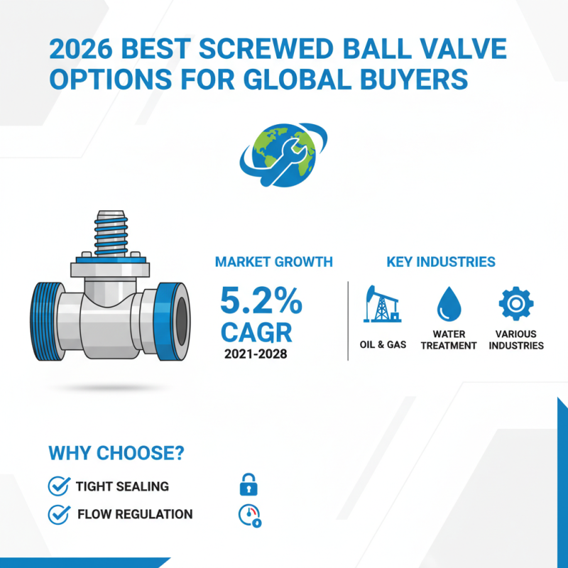 2026 Best Screwed Ball Valve Options for Global Buyers?