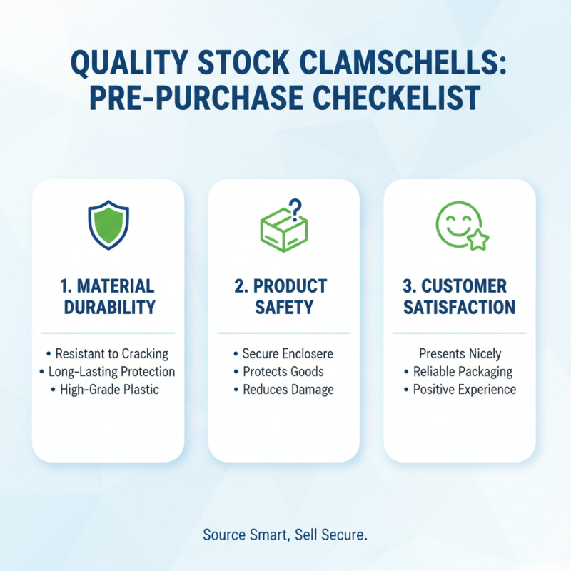 2026 How to Source Stock Clamshells for Your Business?