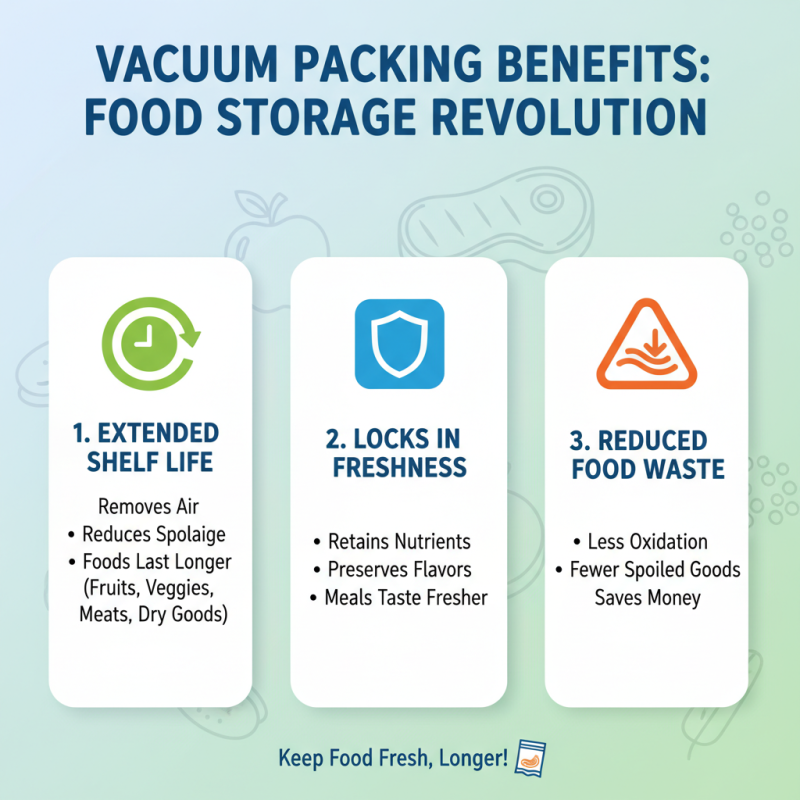Top Vacuum Packs Benefits and Uses for Food Storage and Preservation?