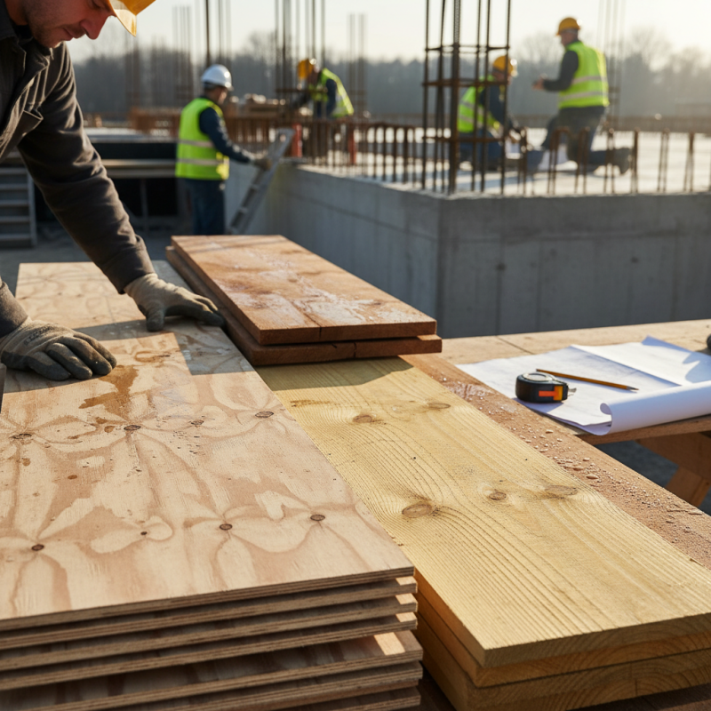 How to Choose the Right Timber for Concrete Formwork?