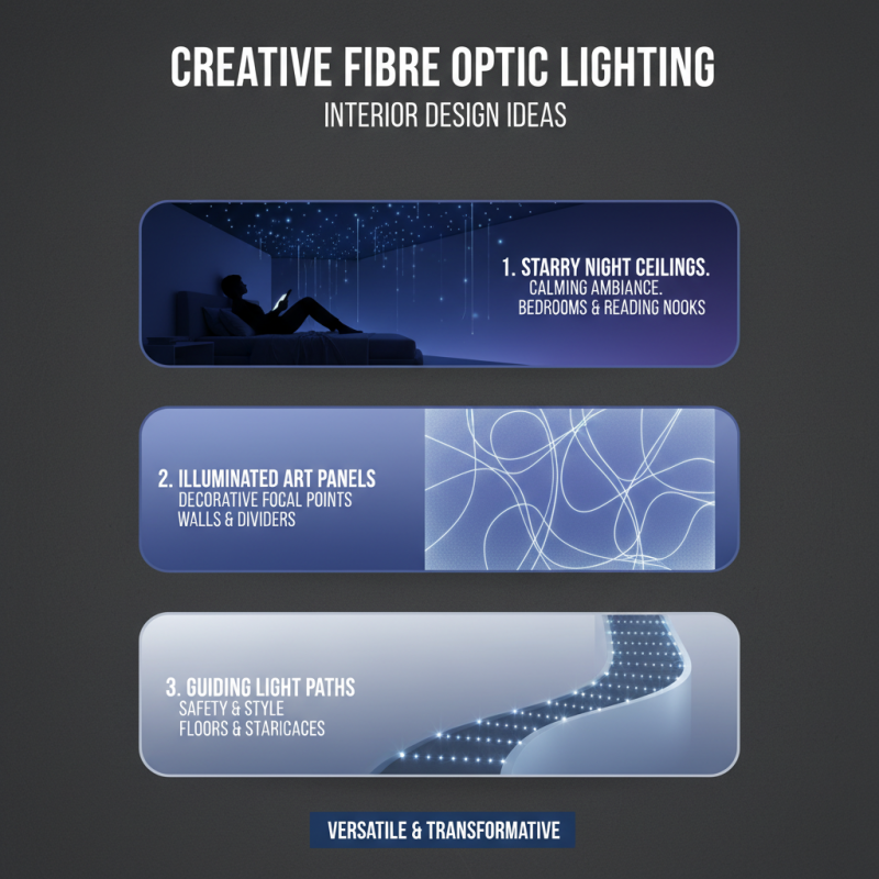 How to Use Fibre Optic Lighting to Enhance Your Space?