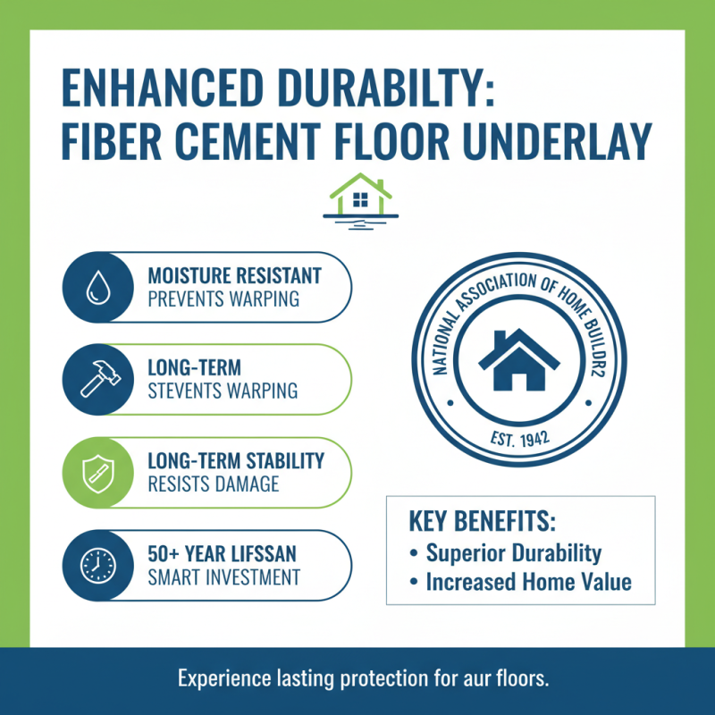 Top 10 Benefits of Fiber Cement Floor Underlay for Your Home?