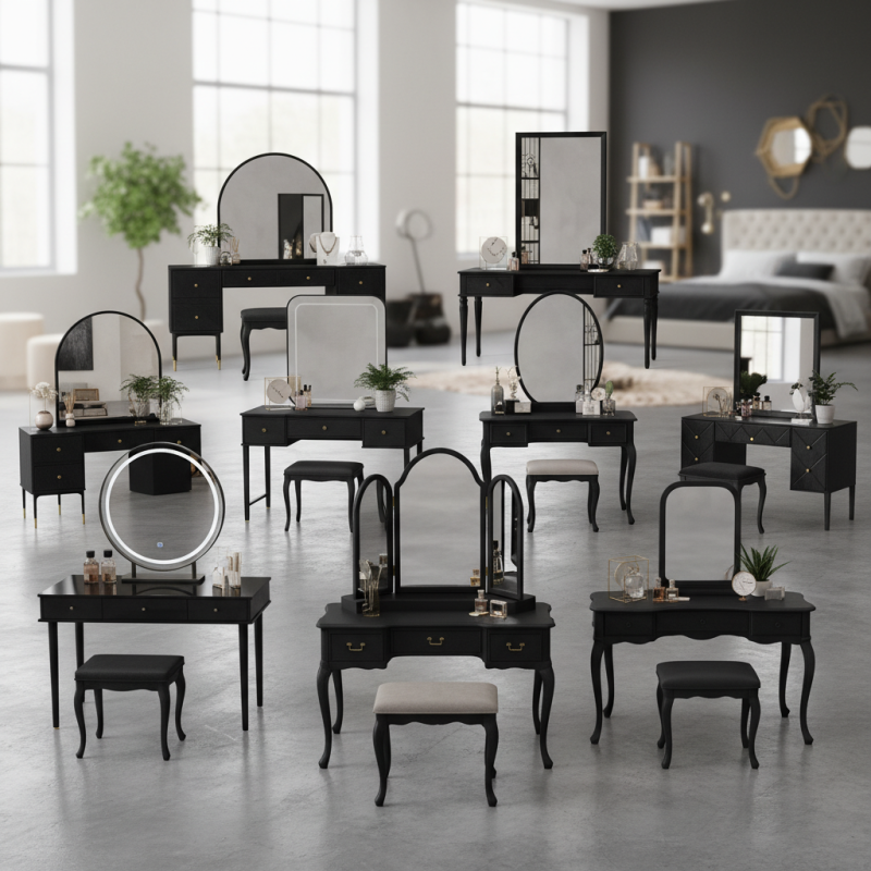 Top 10 Black Dressing Tables to Elevate Your Bedroom Style?