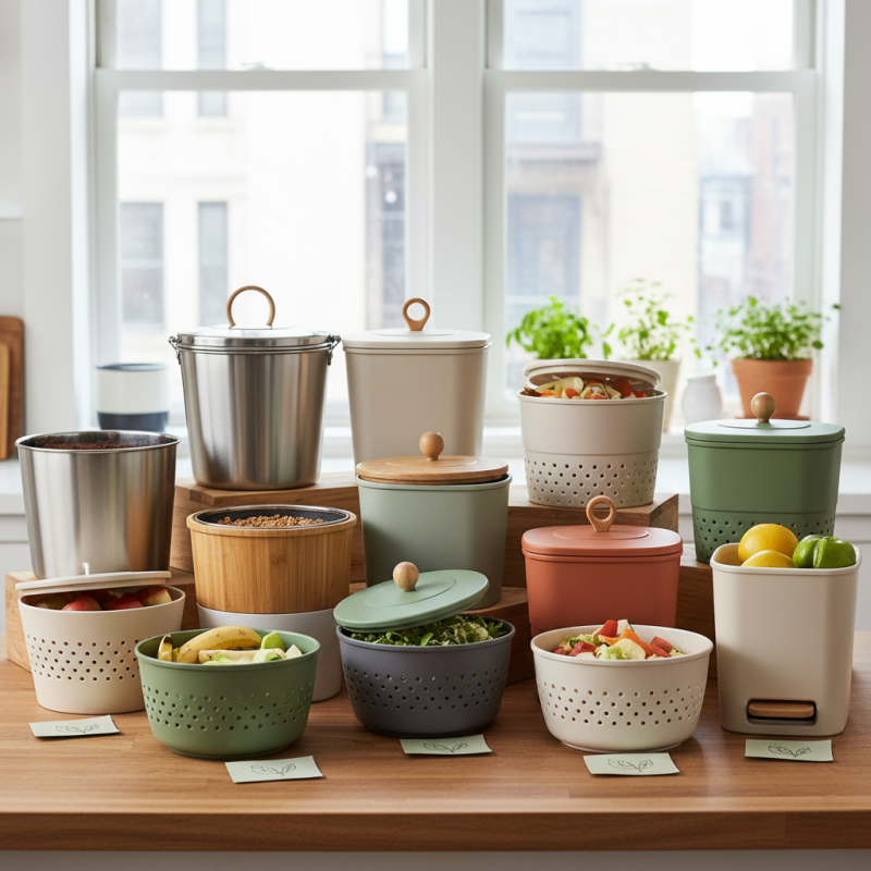 Top 10 Tabletop Compost Bins for Better Kitchen Waste Solutions?