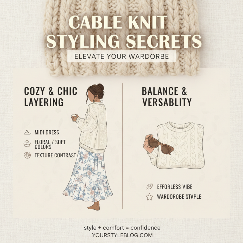 2026 Best Cable Knit Sweatshirt Styles for Cozy Fashion