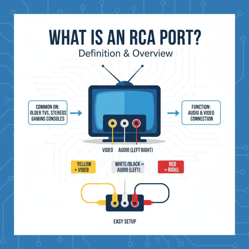 What is an Rca Port and How Does It Work?