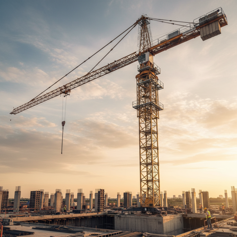 What Are the Essential Parts of a Tower Crane?