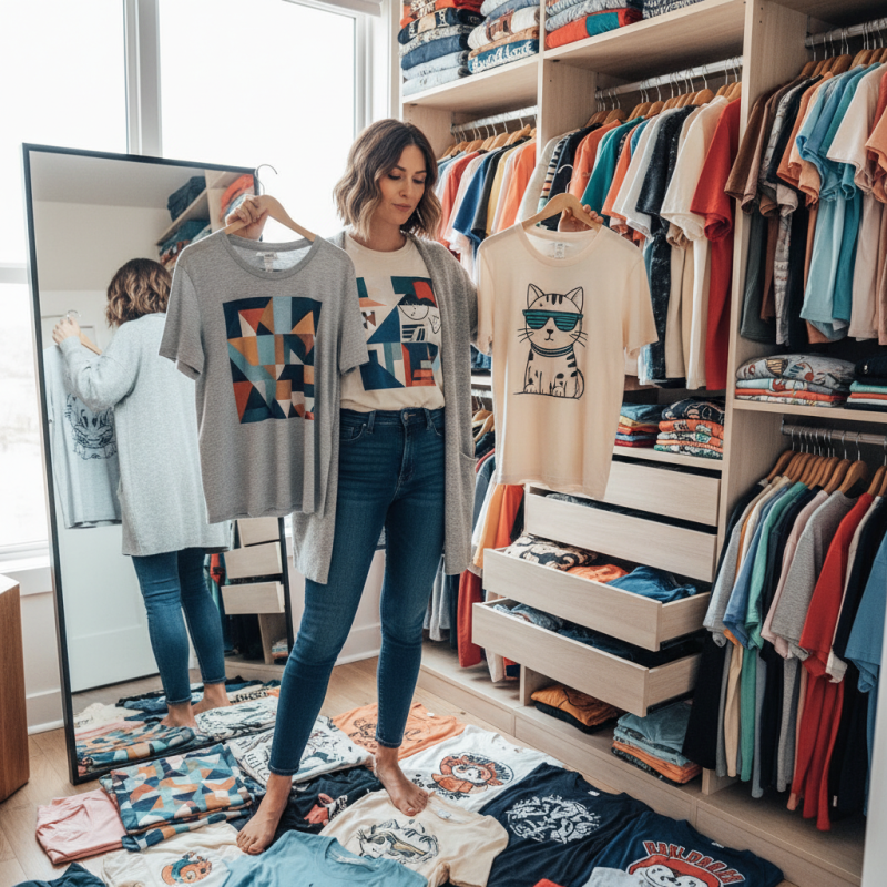 How to Choose the Perfect Graphic T Shirts for Your Style and Comfort?