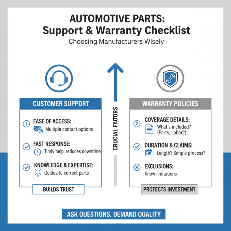 How to Choose the Right Automotive Parts Manufacturer for Your Needs?
