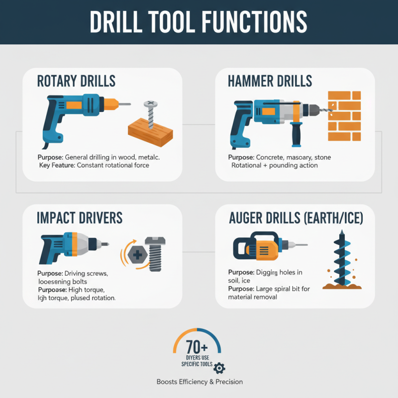 Top 10 Drill Tool Types for Every DIY Project You Need to Know?