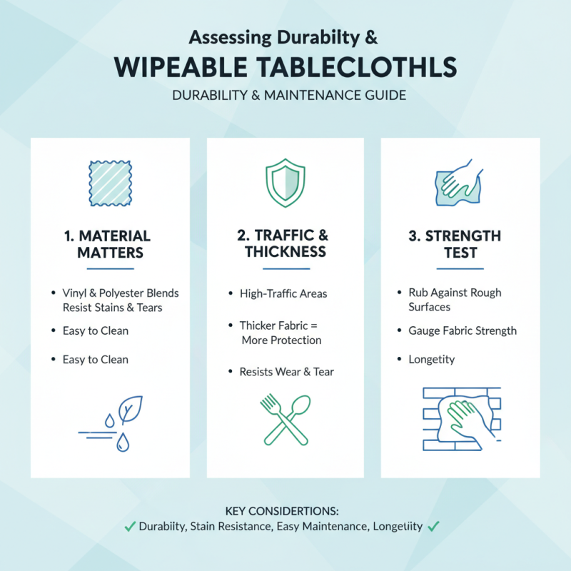 How to Choose the Best Wipeable Tablecloth for Your Needs?