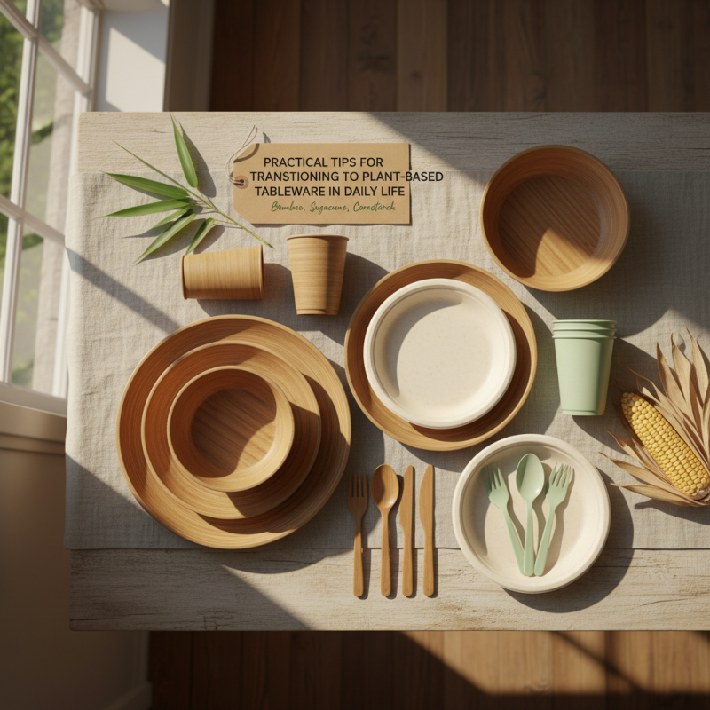 Why Choose Plant-Based Tableware for Sustainable Living?