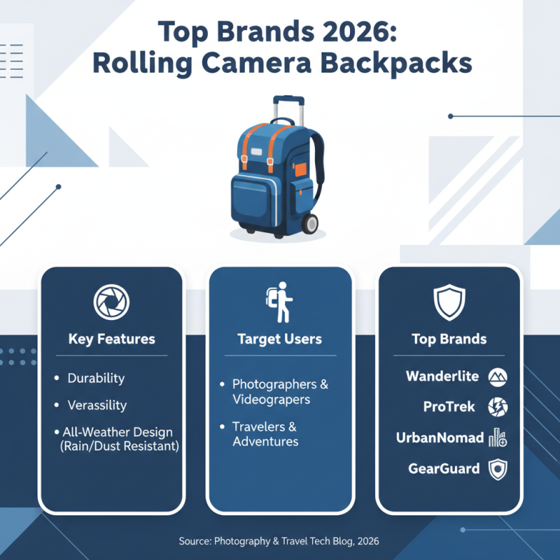 2026 Best Rolling Camera Backpack for Photographers and Travelers?