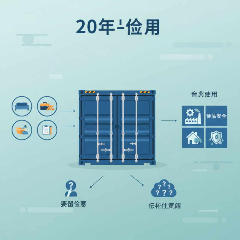 Top Benefits of Using a 20 ft Storage Container for Your Needs?