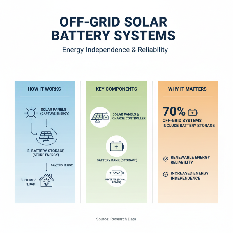 How to Choose the Best Solar Battery System Off Grid?