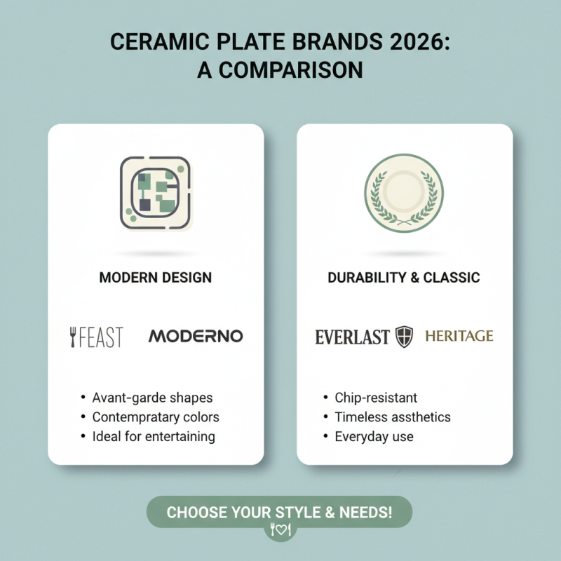 Top 10 Ceramic Plate Sets for Your Dining Needs in 2026