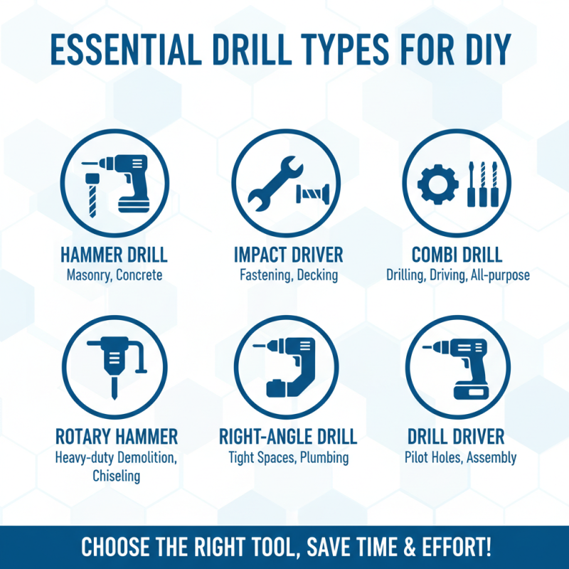 Top 10 Drill Tool Types for Every DIY Project You Need to Know?