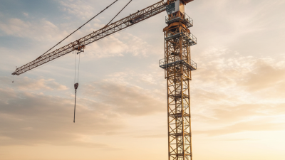What Are the Essential Parts of a Tower Crane?