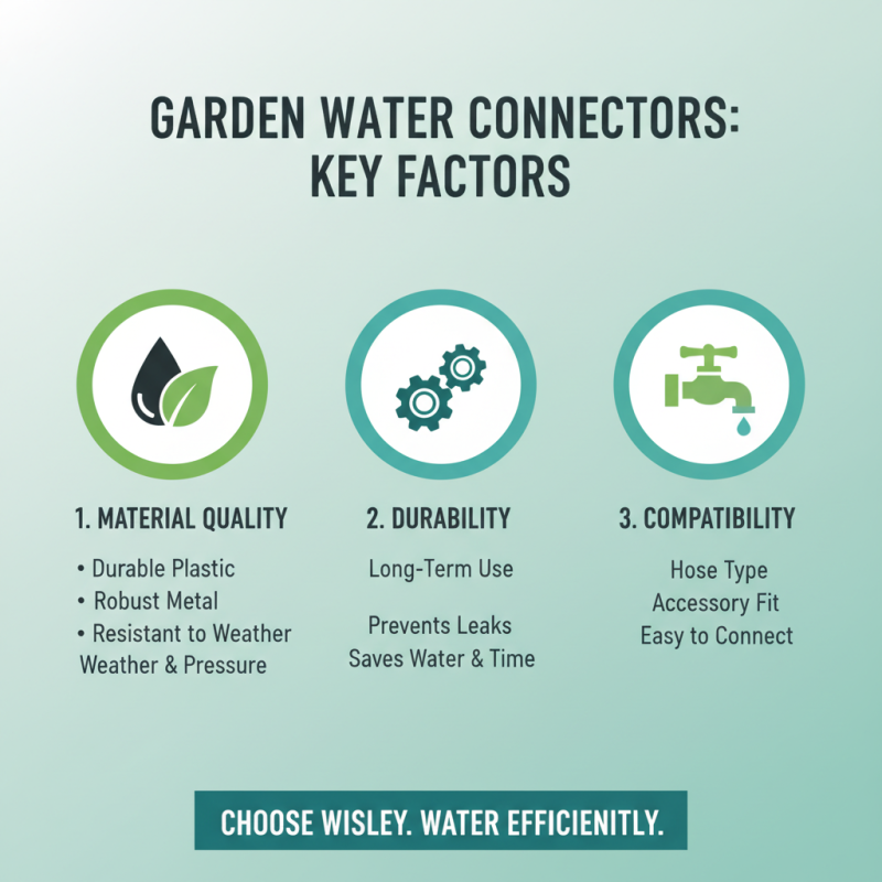 Essential Tips for Choosing the Best Garden Water Connectors?