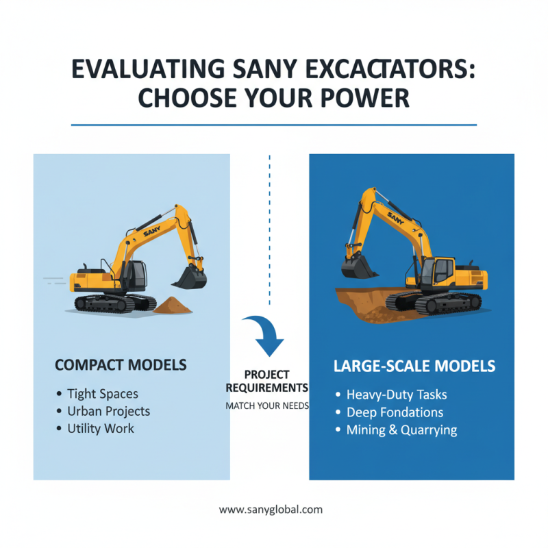 10 Essential Tips for Choosing the Right Sany Excavators for Your Projects?