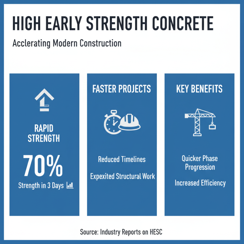 How to Achieve High Early Strength Concrete for Faster Construction?