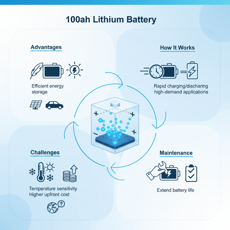 What is a 100ah Lithium Battery and How Does It Work?
