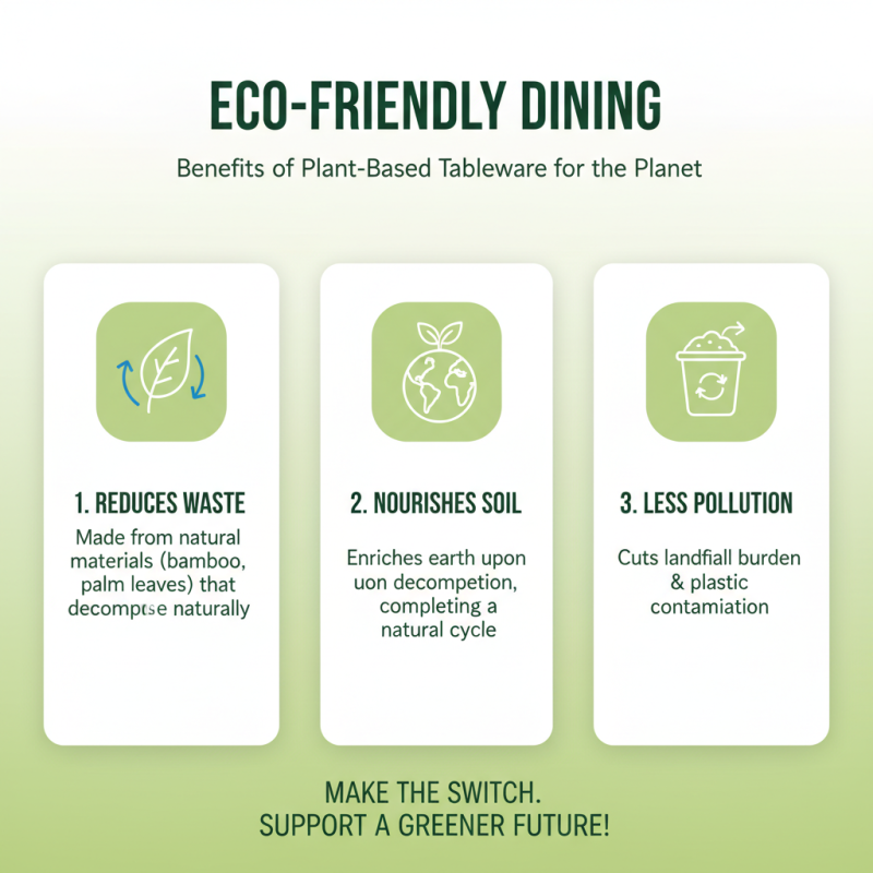 Why Choose Plant-Based Tableware for Sustainable Living?