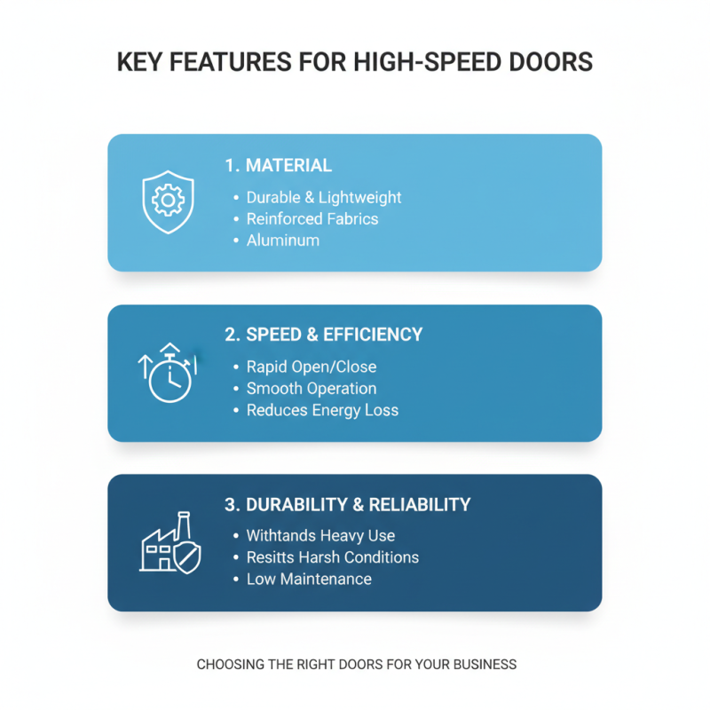 2026 Best High Speed Doors for Your Business Needs?