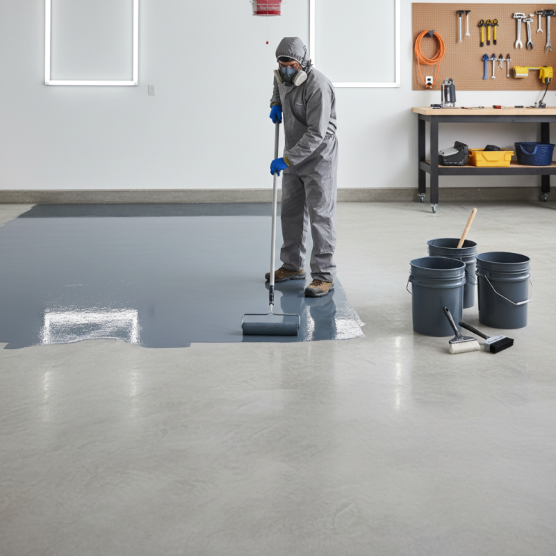 How to Apply Epoxy Coating for a Durable and Glossy Finish?