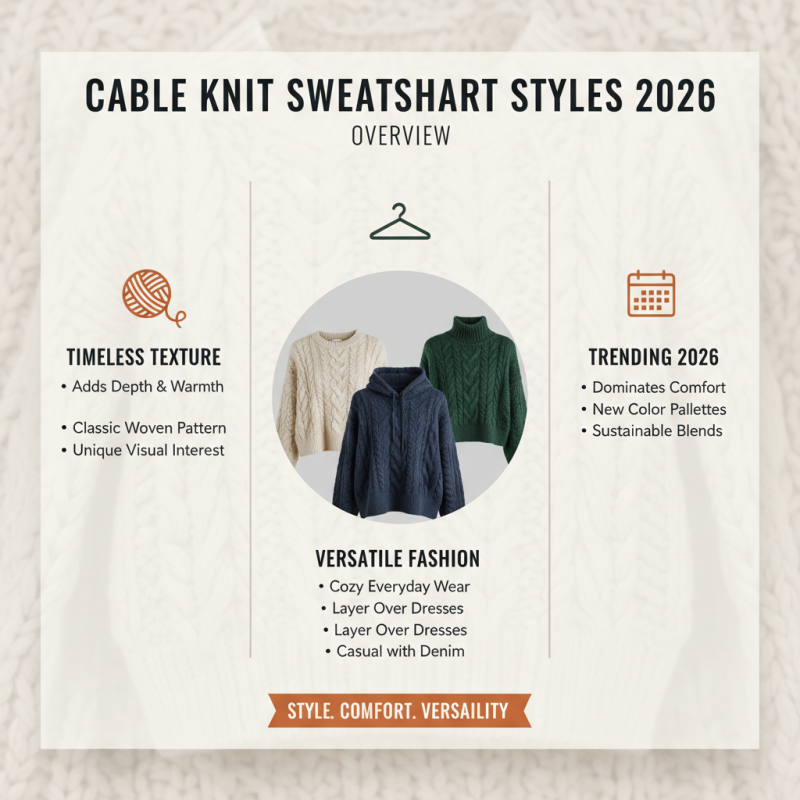2026 Best Cable Knit Sweatshirt Styles for Cozy Fashion