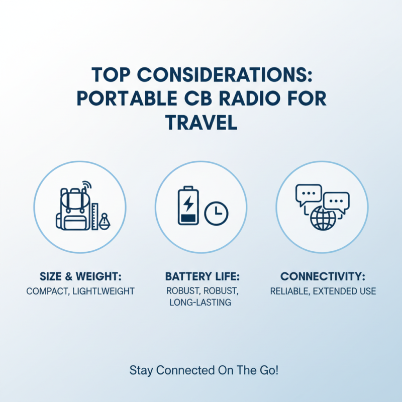 Top 5 Portable Cb Radio Options for Global Buyers?